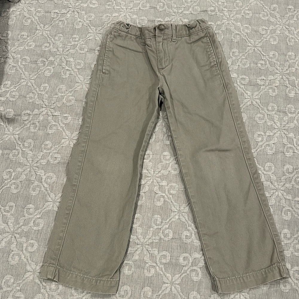 Boys crewcuts grey khakis